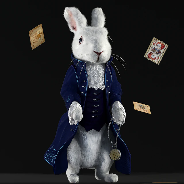 White Rabbit from "Alice in Wonderland" — Descargar