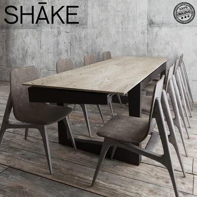 Shake Twist Table &amp; hio chair — Ver 1
