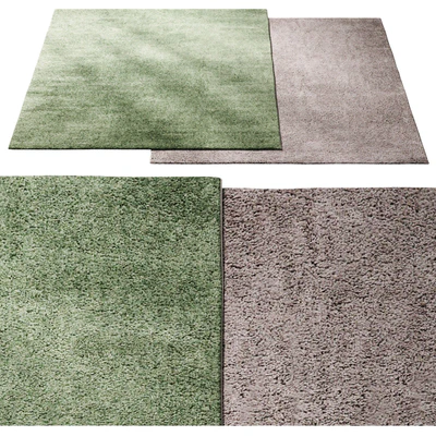 Comfy Green and Brown Rug by RUGVISTA — Ver 3