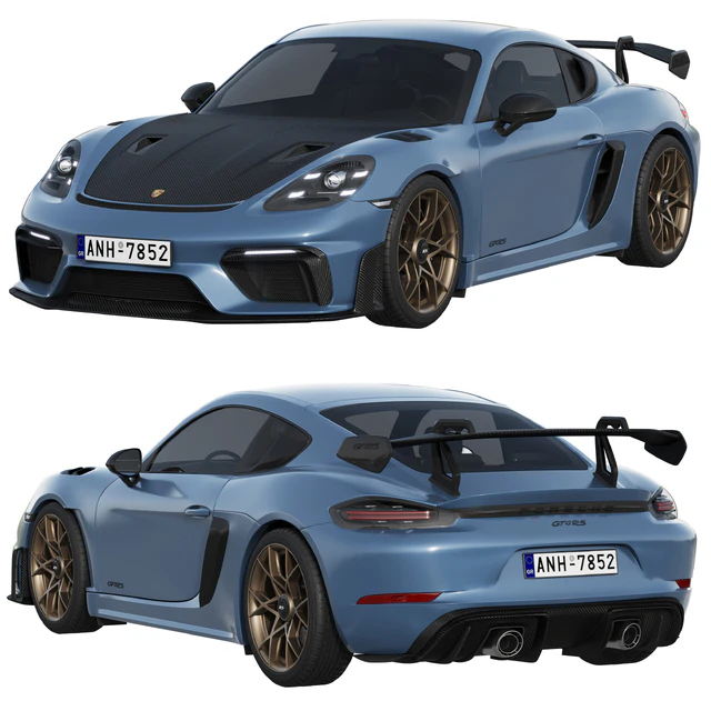 Porsche 718 Cayman GT4 RS 2022 — Descargar
