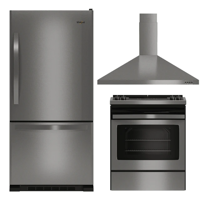 Whirlpool Kitchen Appliances Set 03 — Descargar
