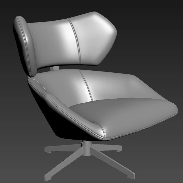 Camila Armchair With Pouf — Скачать