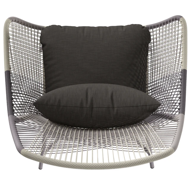 West Elm Huron Outdoor Lounge Chair Large and Ottoman — Descargar