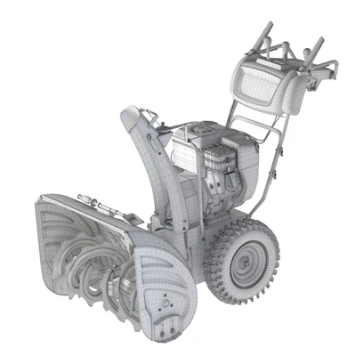 Снегоуборочная машина Husqvarna — Вид 3