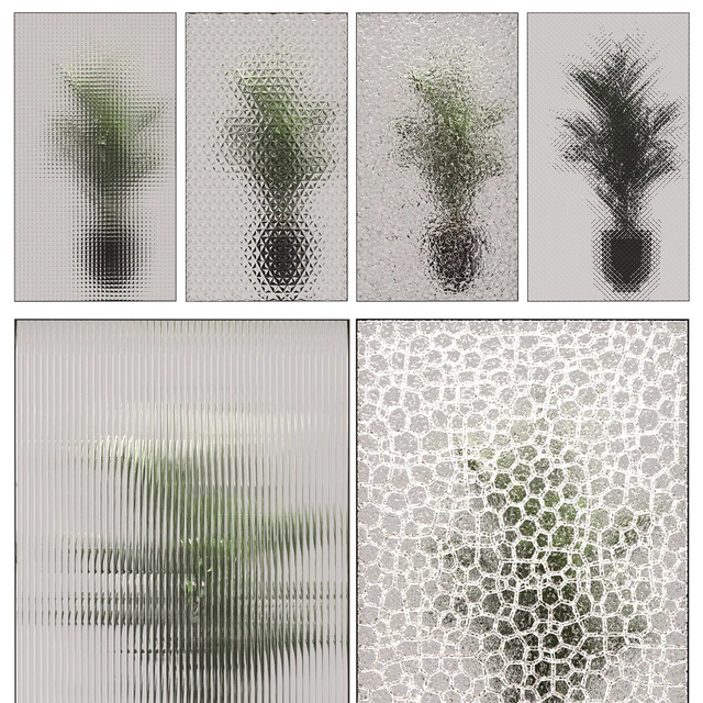 Decorative glass partition 01 — Descargar
