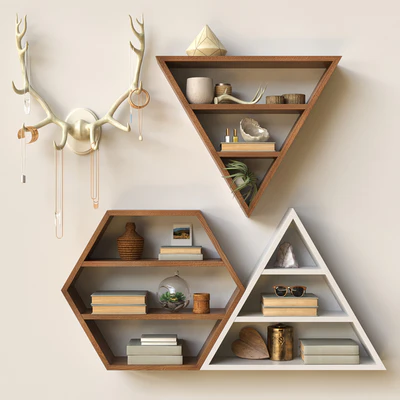 Triangular Shelves — Ver 1