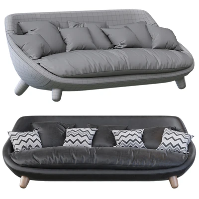 Love high back sofa — Ver 4
