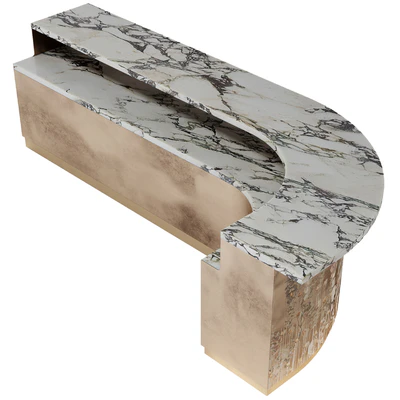 Bar counter with flowers by Nuova Home — Ver 4