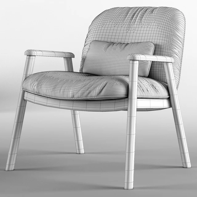 Baltimora velvet armchair - Calligaris — Скачать