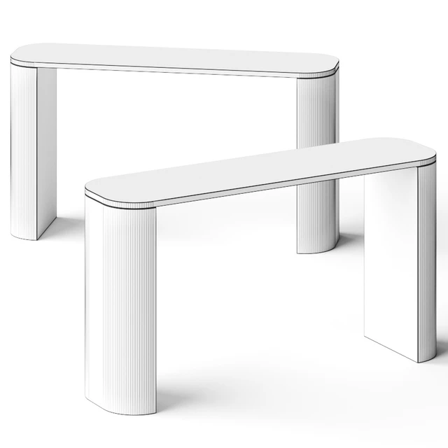Lulu and Georgia Luna Console Table — Скачать