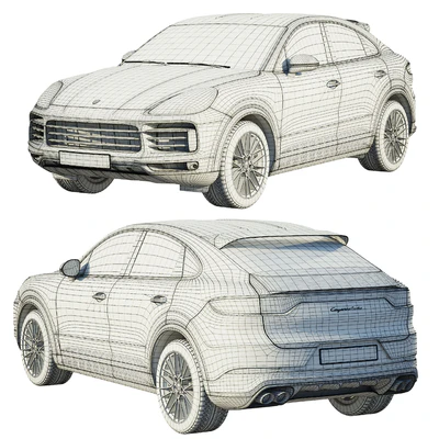 Porsche Cayenne Coupe turbo 2019 — Вид 3