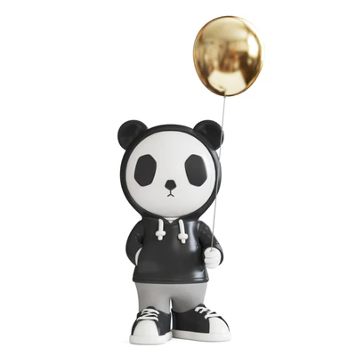 panda sculpture — Вид 3