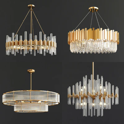 Four Exclusive Chandelier Collection 37 — Ver 1