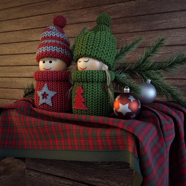 New year doll — Скачать