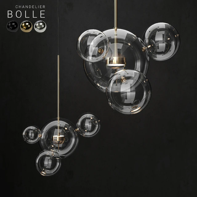 Chandelier Giopato & Coombes Bolle 4 lights — Скачать