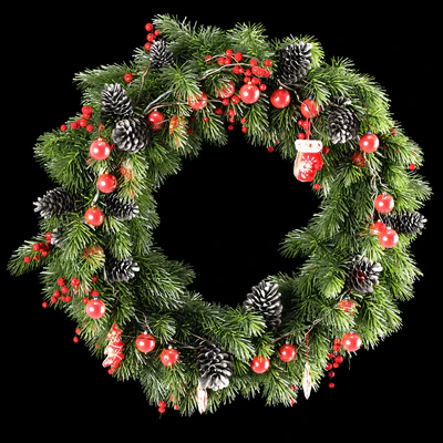 Christmas wreath — Ver 1