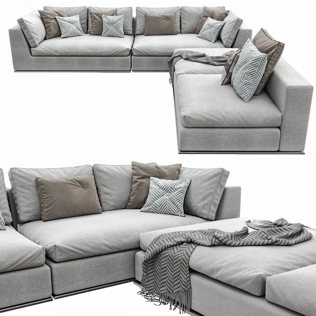 Minotti Hamilton Arrangement 11 — Скачать
