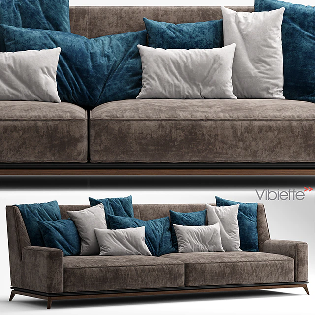 Sofa Vibieffe 3 seater sofa OPERA — Descargar