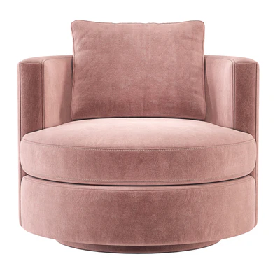 Wren Swivel Chair Restoration Hardware RH — View 6