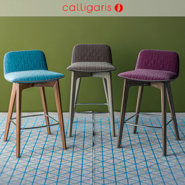 Calligaris bar stool SAMI stool. — Descargar
