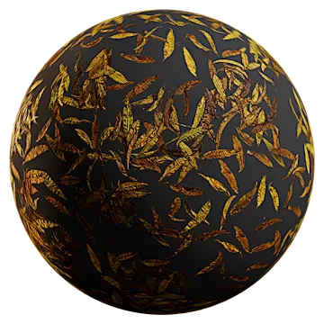 scattered dried red leaves 001 — Descargar