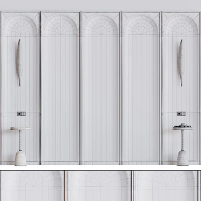 Decorative wall 3d panel — Ver 6