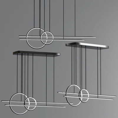 Modern Ceiling Light Suspension Pendant — Ver 3