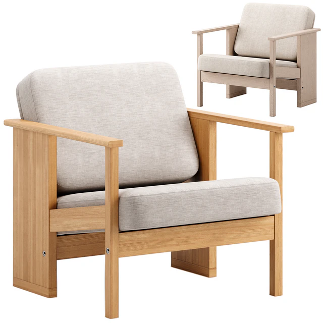 Block Lounge Chair - Form & Refine — Descargar