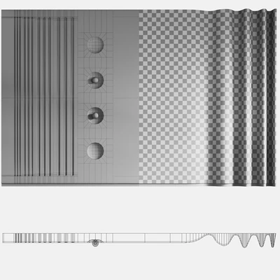 Decorative wall panel №14 — Ver 5