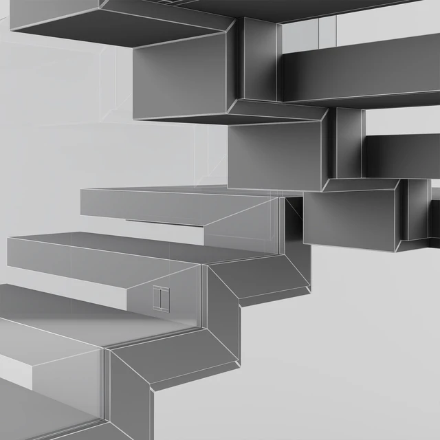 Modern interior stair 02 — Descargar