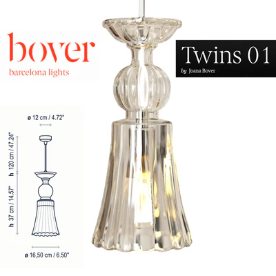 Hanging lamp Bover Twins 01 — Ver 1