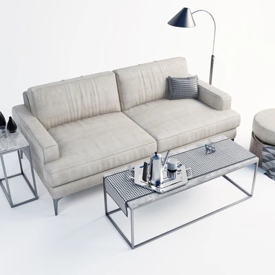 Andes west elm sofa set — Вид 3
