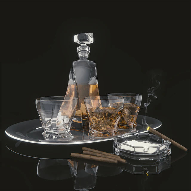 Decanter Sapphire set of 6 — Descargar