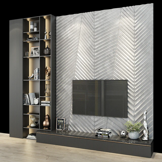 TV Wall set 0174 — Descargar