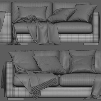 Flexform Magnum L Shaped Sofa — Вид 4