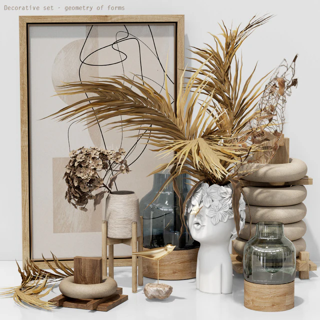 Decorative set - dried flower — Descargar