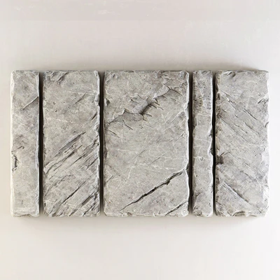 Slab stone wall n2 / Стена из каменного слэба — Вид 5