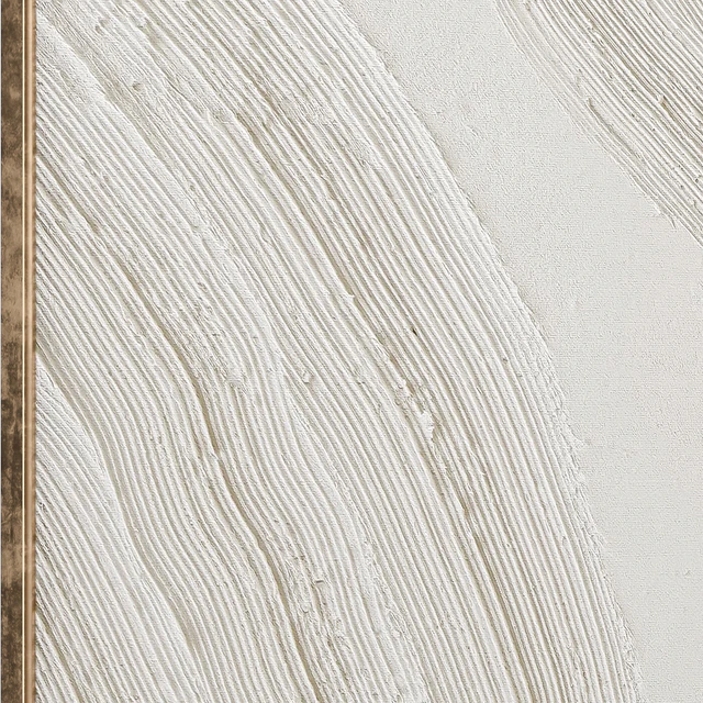 Boho Beige Relief Plaster Wall Art C-625 — Descargar