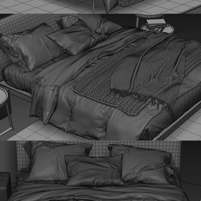 Flexform Feel Good Bed — Descargar