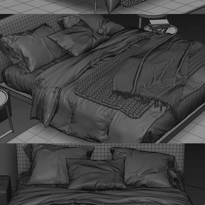 Flexform Feel Good Bed — Ver 3