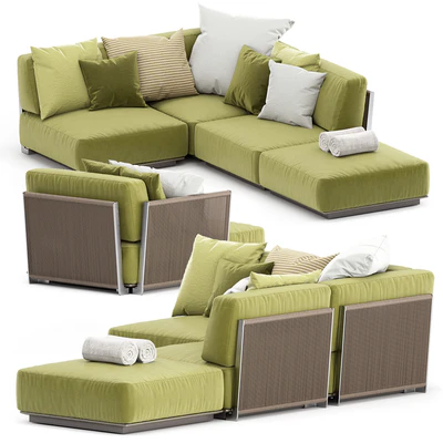 VULCANO OUTDOOR SOFA SET by FLEXFORM — Ver 5