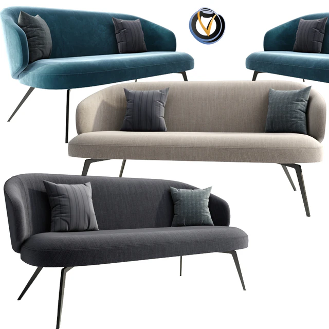 Lema Bice Living Furniture Occasional Sofa — Скачать