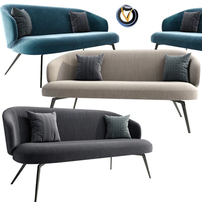 Lema Bice Living Furniture Occasional Sofa — Вид 1