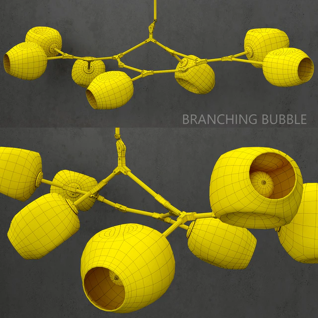 Branching bubble 7 lamps — Descargar