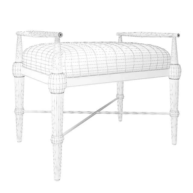 Perrin Muslin bench. — Скачать