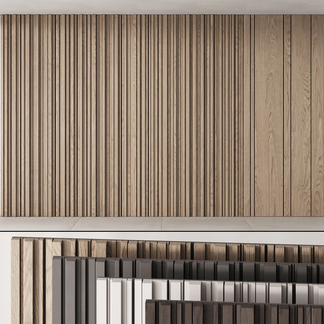205 wall composition 04 decorative wall panel kit 03 — Скачать