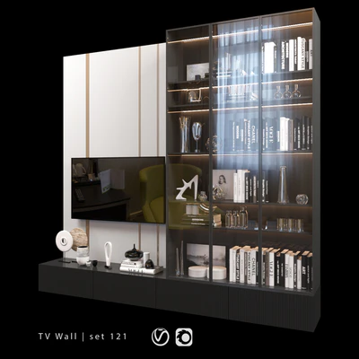 TV Wall | set 121 — Ver 4