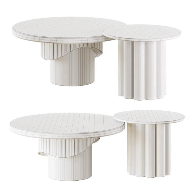 Japandi Coffee Table Set — Descargar
