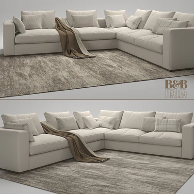 Sofa  MAXALTO B&B ITALIA OMNIA — Вид 1