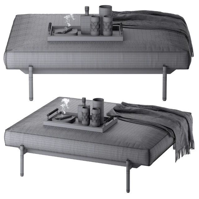 пуфик Minotti Superquadra № 3 — Скачать